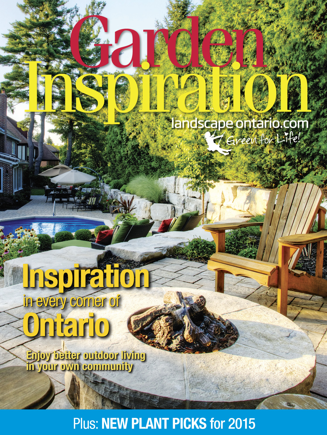 Garden Inspiration magazine cover March 2015
