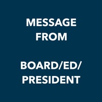message from the board, ed, president